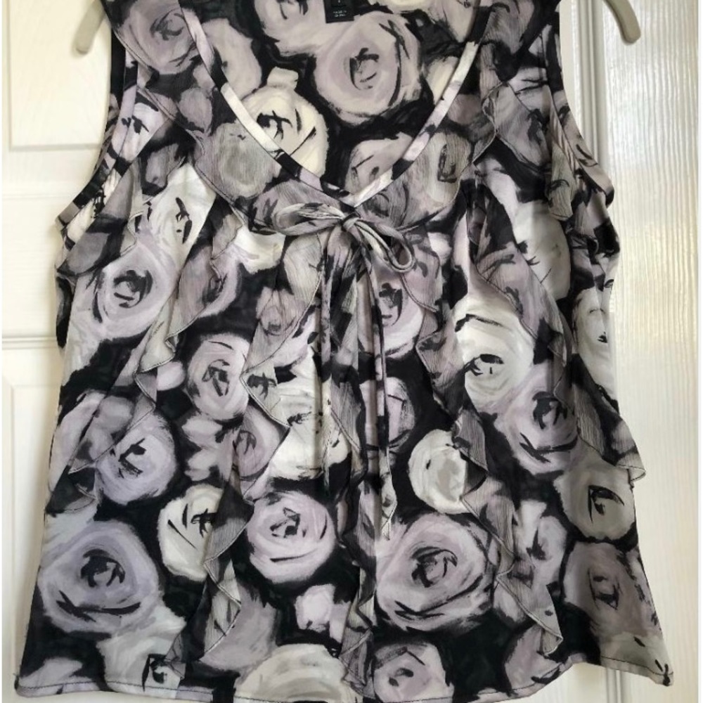 St John's silk sleeveless top